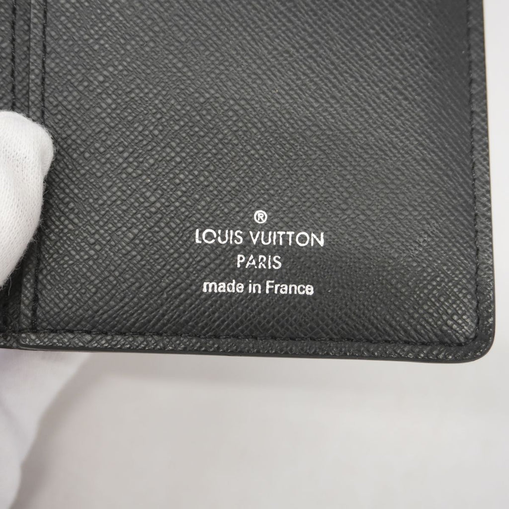 Louis Vuitton Wallet Damier Graphite Portefeuille Brazza Black — view 4