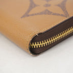Louis Vuitton Wallet Monogram Giant Reverse Zippy Brown — view 6