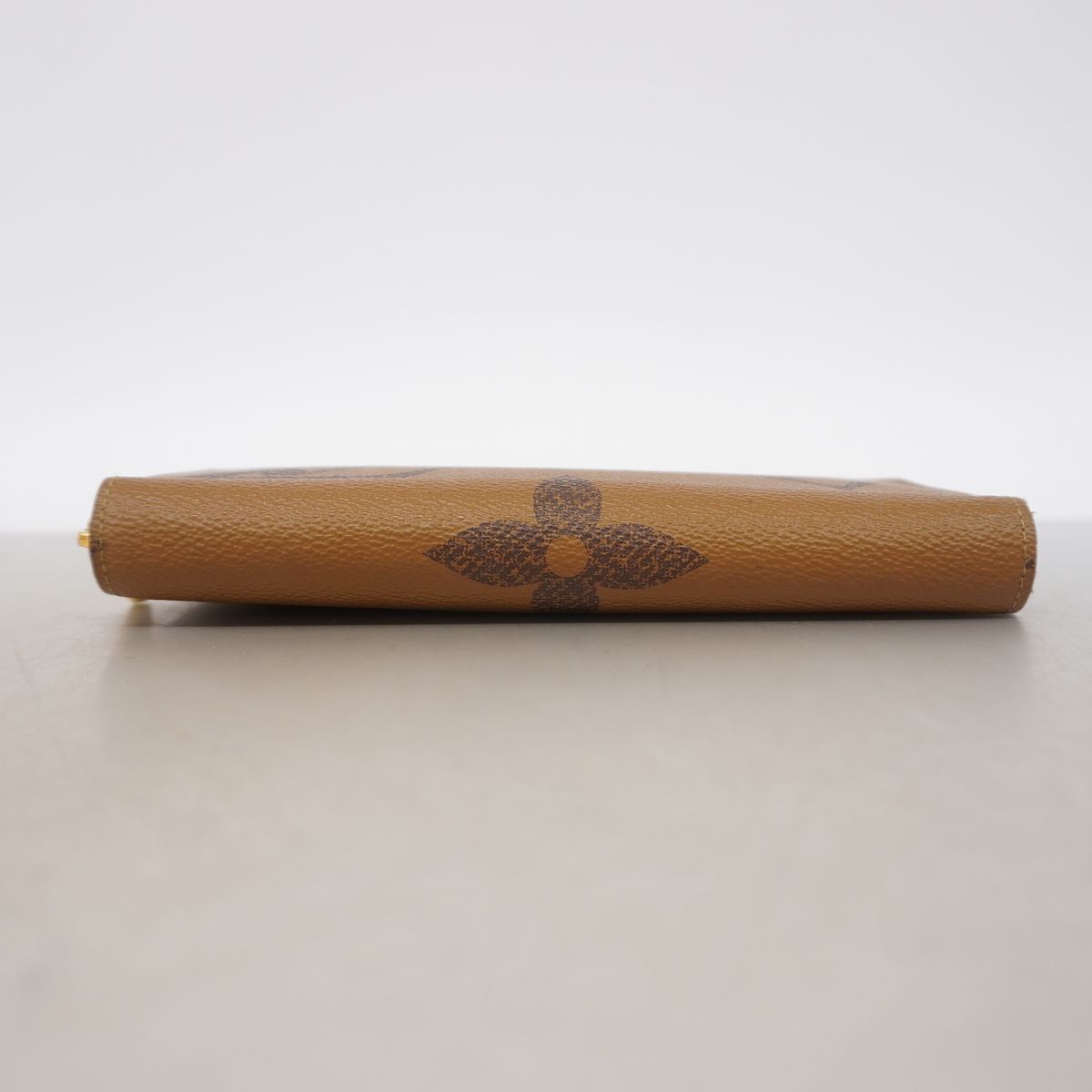Louis Vuitton Wallet Monogram Giant Reverse Zippy Brown — view 2