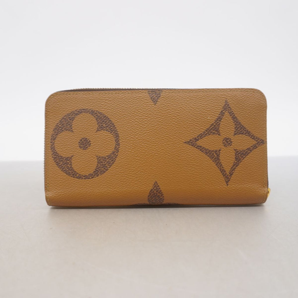 Louis Vuitton Wallet Monogram Giant Reverse Zippy Brown — view 8