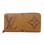 Louis Vuitton Wallet Monogram Giant Reverse Zippy Brown