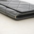 Chanel Wallet Cambon Lambskin Black Silver — view 5