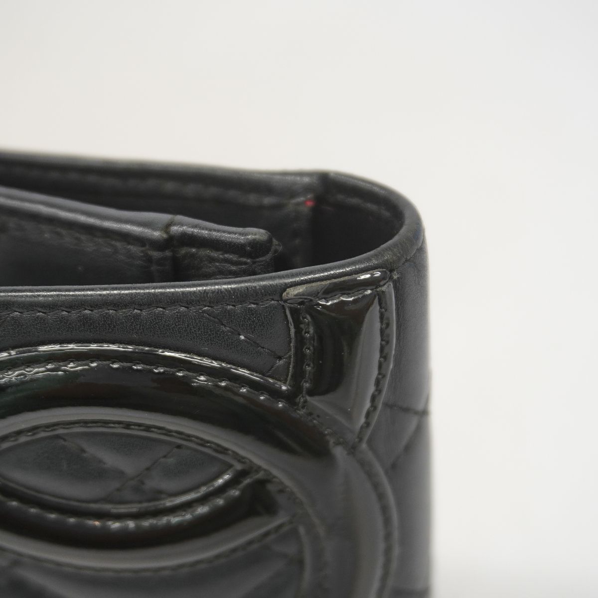 Chanel Wallet Cambon Lambskin Black Silver — view 7