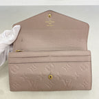 Louis Vuitton Wallet Monogram Empreinte Portefeuille Sarah Tourterelle — view 7