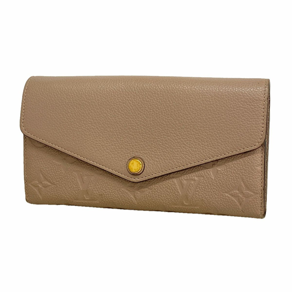 Louis Vuitton Wallet Monogram Empreinte Portefeuille Sarah Tourterelle