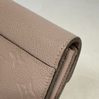 Louis Vuitton Wallet Monogram Empreinte Portefeuille Sarah Tourterelle — view 6