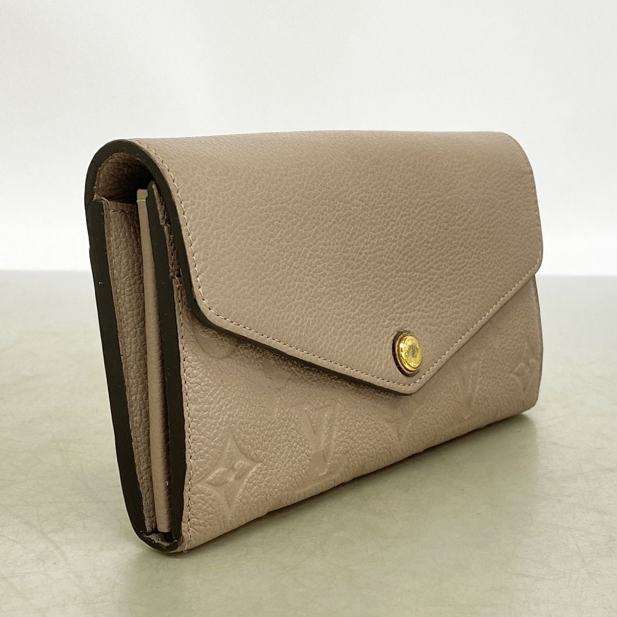 Louis Vuitton Wallet Monogram Empreinte Portefeuille Sarah Tourterelle — view 2