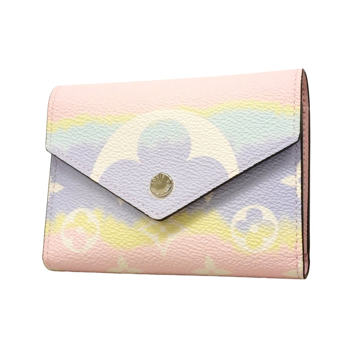 Louis Vuitton Trifold Wallet LV Escal Portefeuille Victorine Pastel