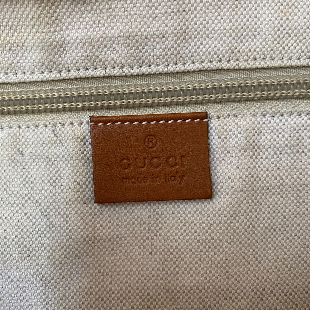 Gucci Tote Bag GG Pattern Nylon Green — view 4