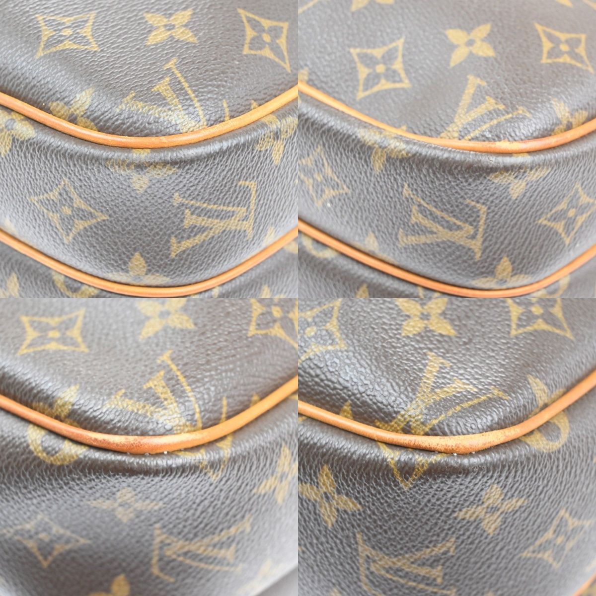 Louis Vuitton Reporter Shoulder Bag Monogram Leather — view 7