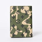 Louis Vuitton Couverture Passport Takashi Murakami Case Camo — view 2