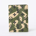Louis Vuitton Couverture Passport Takashi Murakami Case Camo