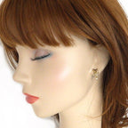Louis Vuitton Earrings Idylle Blossom Monogram LV Logo Diamond 18K Yellow Gold — view 6