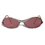 Chanel Rhinestone CC Logo Sunglasses Gradient Multicolor Eyewear — view 2