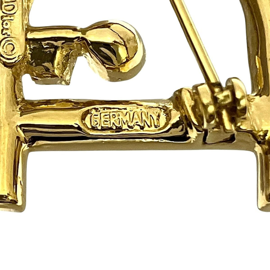 Dior Brooch Alloy Rhinestone — view 2
