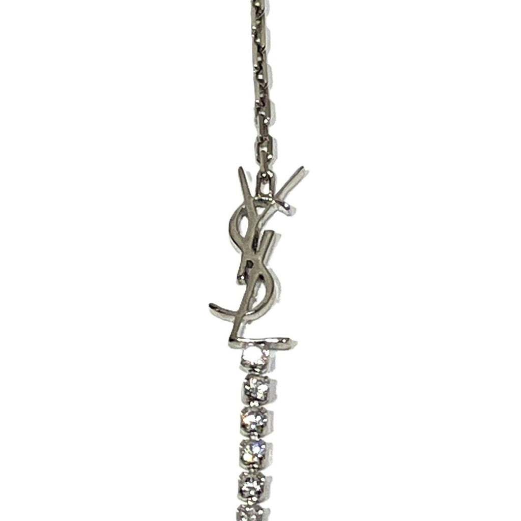 Saint Laurent Cassandra Bracelet 17 Metal Rhinestone