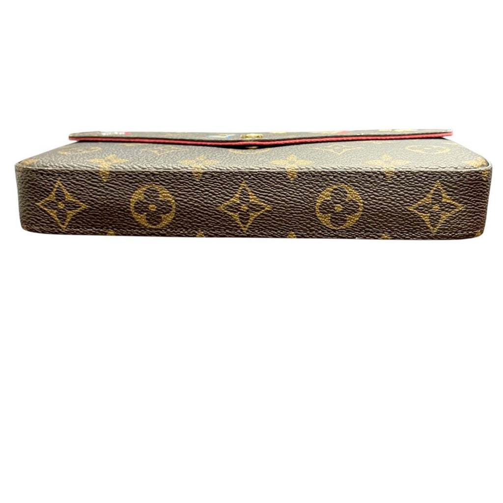 Louis Vuitton Pochette Felice Monogram Love Lock Shoulder Bag Canvas — view 3
