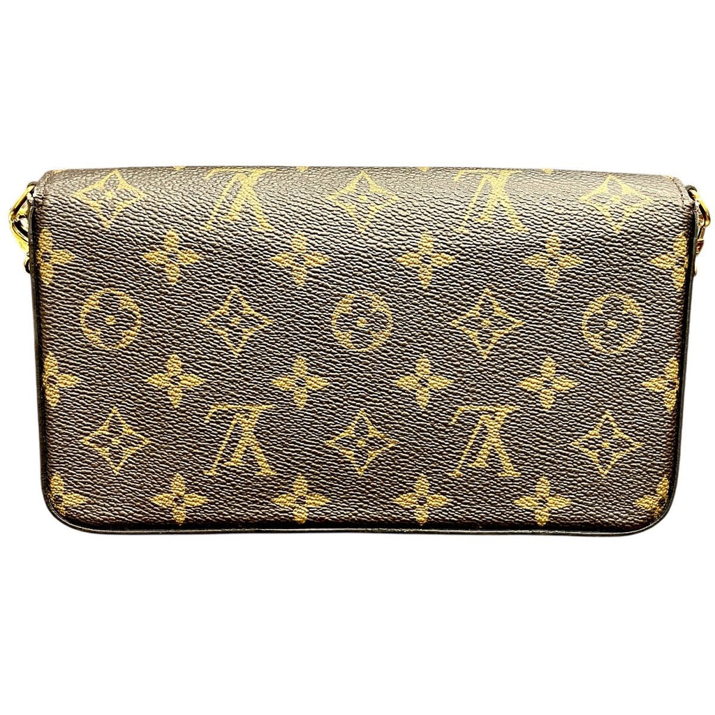 Louis Vuitton Pochette Felice Monogram Love Lock Shoulder Bag Canvas — view 2