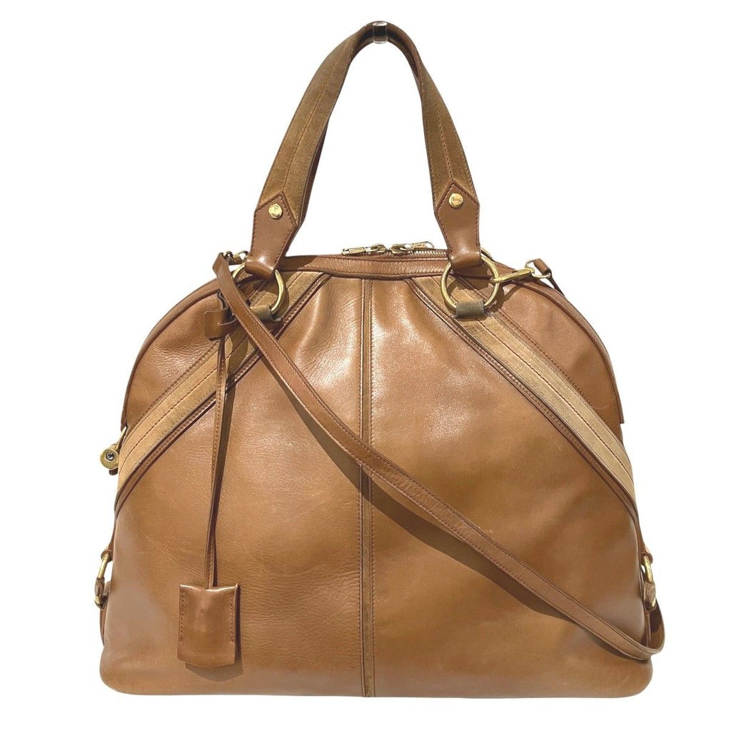 Saint Laurent Rive Gauche Muse Handbag Leather