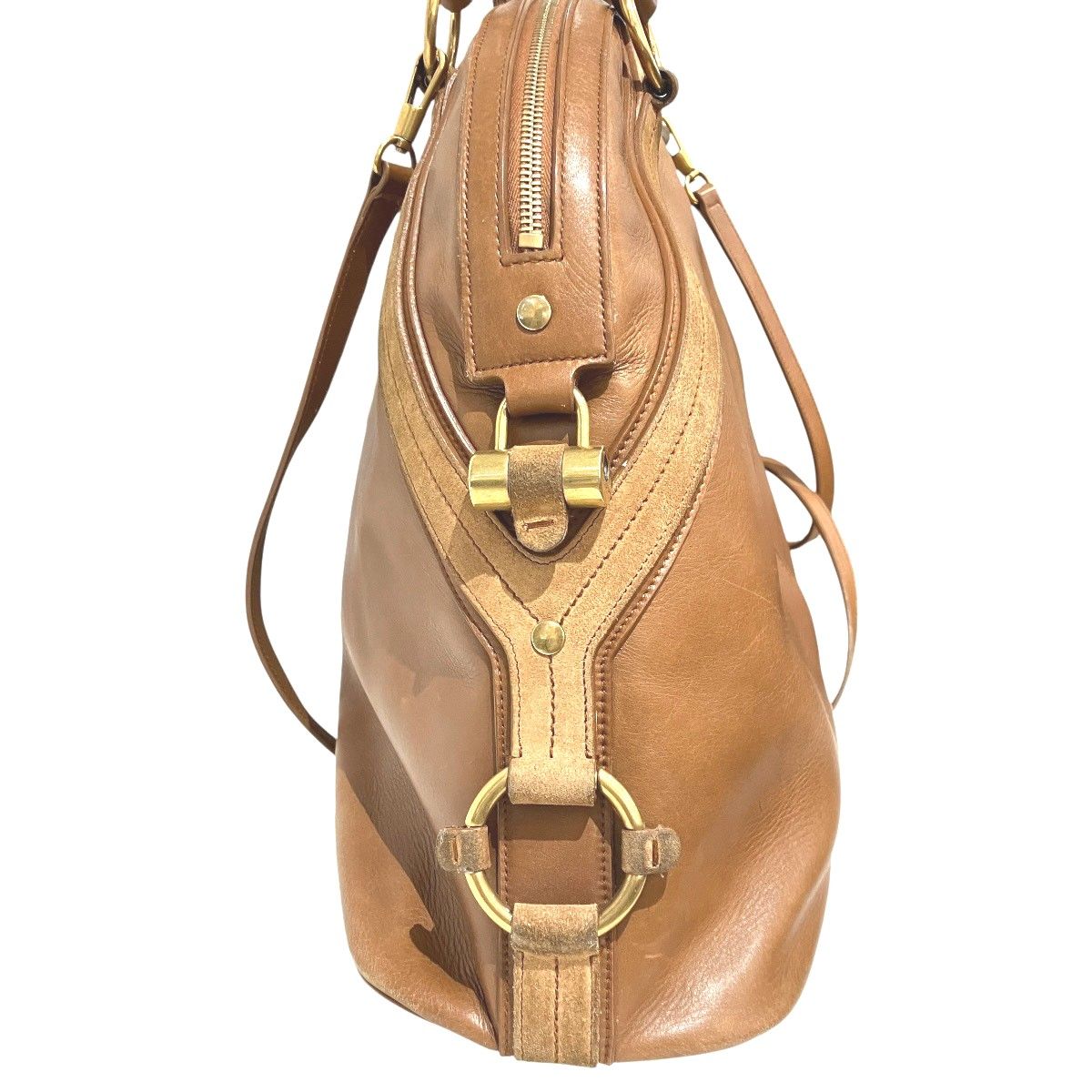 Saint Laurent Rive Gauche Muse Handbag Leather — view 7