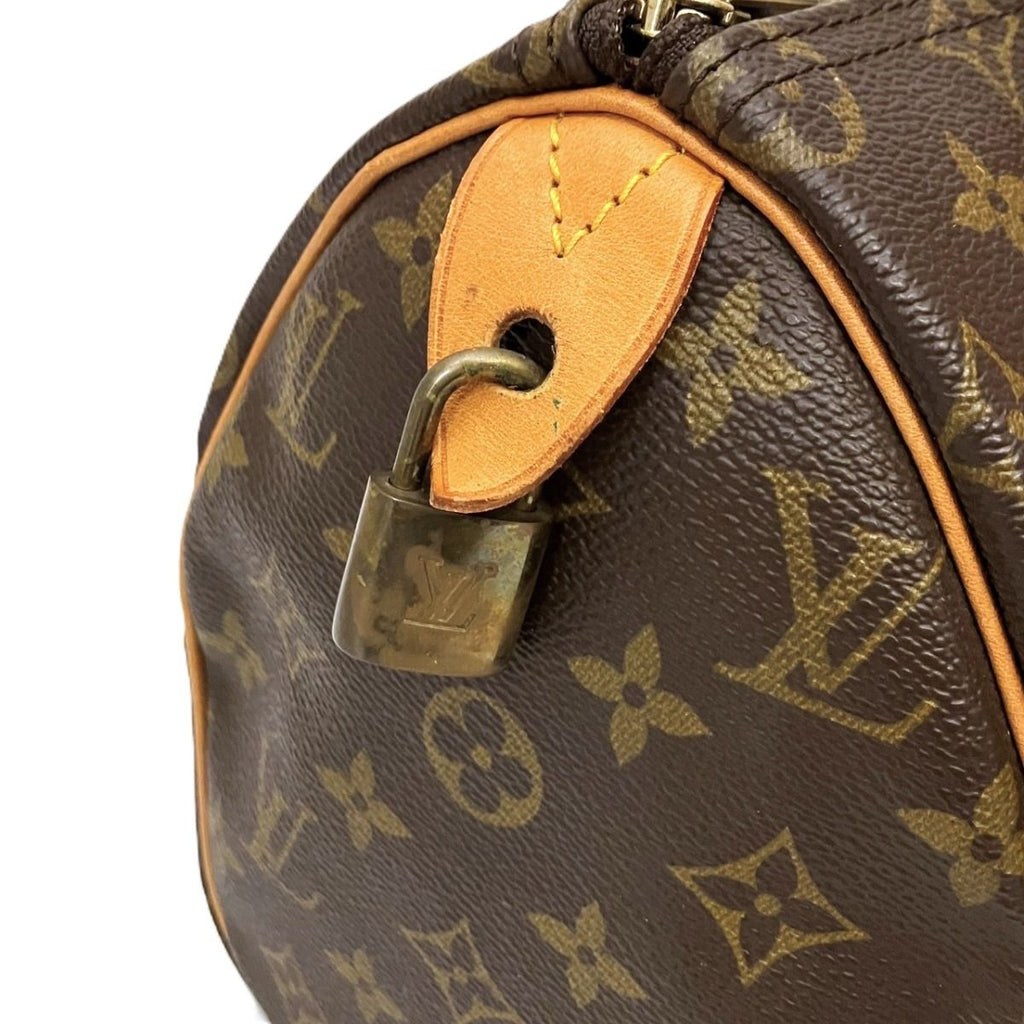 Louis Vuitton Speedy 25 Monogram Handbag Canvas — view 5