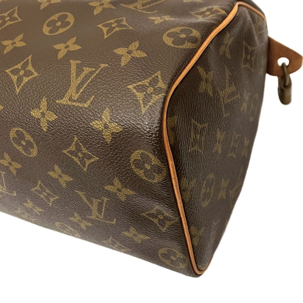 Louis Vuitton Speedy 25 Monogram Handbag Canvas — view 7