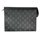 Louis Vuitton Pochette Voyage MM Monogram Eclipse Second Bag Canvas