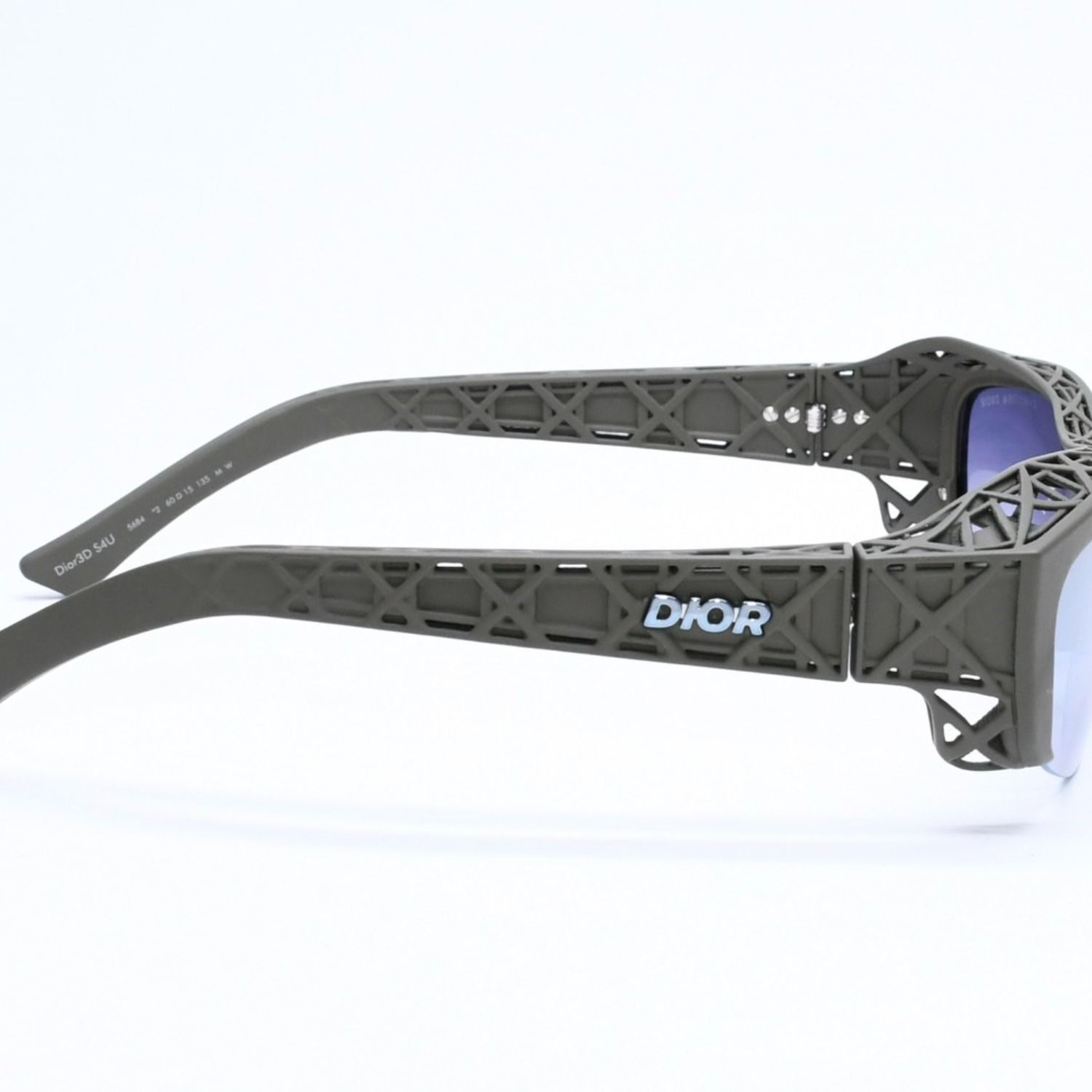 Dior Sunglasses Eyewear 3D S4u Khaki Blue — view 5