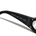 Chanel CC Logo Sunglasses Eyewear Black Gold — view 8