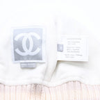 Chanel Sports Line CC Logo Knit Hat Jenny's Favorite Light Blue — view 8