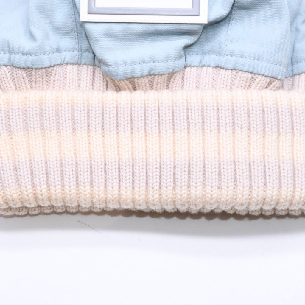 Chanel Sports Line CC Logo Knit Hat Jenny's Favorite Light Blue — view 6