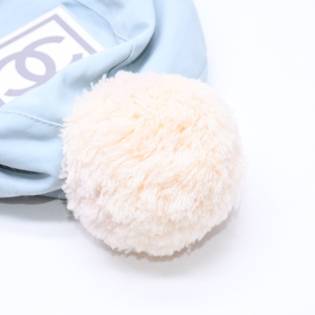 Chanel Sports Line CC Logo Knit Hat Jenny's Favorite Light Blue — view 4