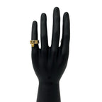 Hermes Vintage Kelly Ring Silver 51 Gold — view 2
