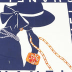 Chanel Silk 100% Gripoix Coco Pattern Scarf — view 6