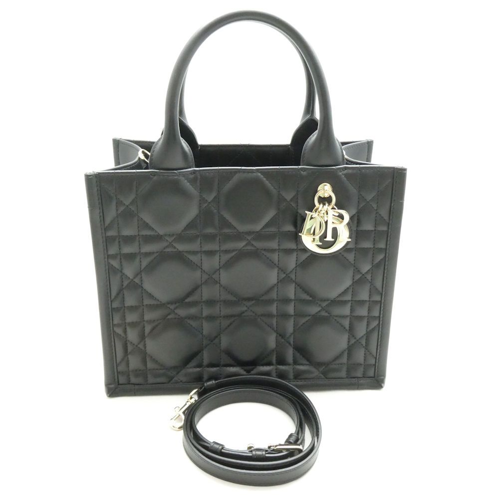 Dior Book Tote Bag Leather Small 2-Way