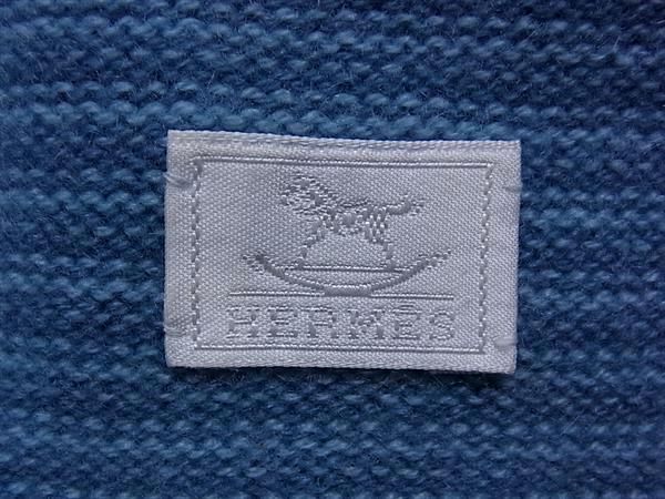 Hermes Scarf Blue — view 6