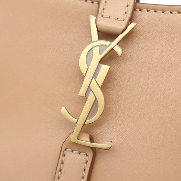 Saint Laurent Handbag le Cassette Calfskin Beige Gold le 5 a 7 Mini One Handle — view 8