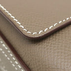 Hermes Shoulder Bag Della Cavalleria Elan Veau Epsom Etoupe Silver — view 5