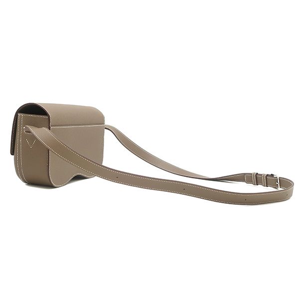 Hermes Shoulder Bag Della Cavalleria Elan Veau Epsom Etoupe Silver — view 2