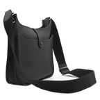 Hermes Shoulder Bag PM Taurillon Clemence Black Silver Evelyne — view 2