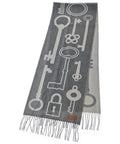 Hermes Scarf Gray
