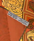 Hermes Bandana Scarf Orange — view 4