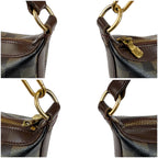 Louis Vuitton Illovo MM Pouch Damier Leather Brown — view 5