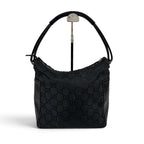 Gucci GG Nylon Canvas Hobo Black — view 2