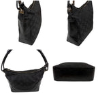 Gucci GG Nylon Canvas Hobo Black — view 3