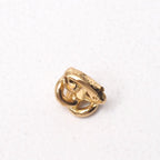Dior Vintage Earrings Crystal Pave Costume Gold — view 5