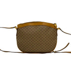 Gucci Vintage Micro GG Logo Pattern Leather Shoulder Bag Pochette Brown — view 3
