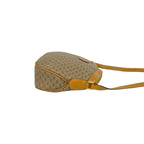 Gucci Vintage Micro GG Logo Pattern Leather Shoulder Bag Pochette Brown — view 6