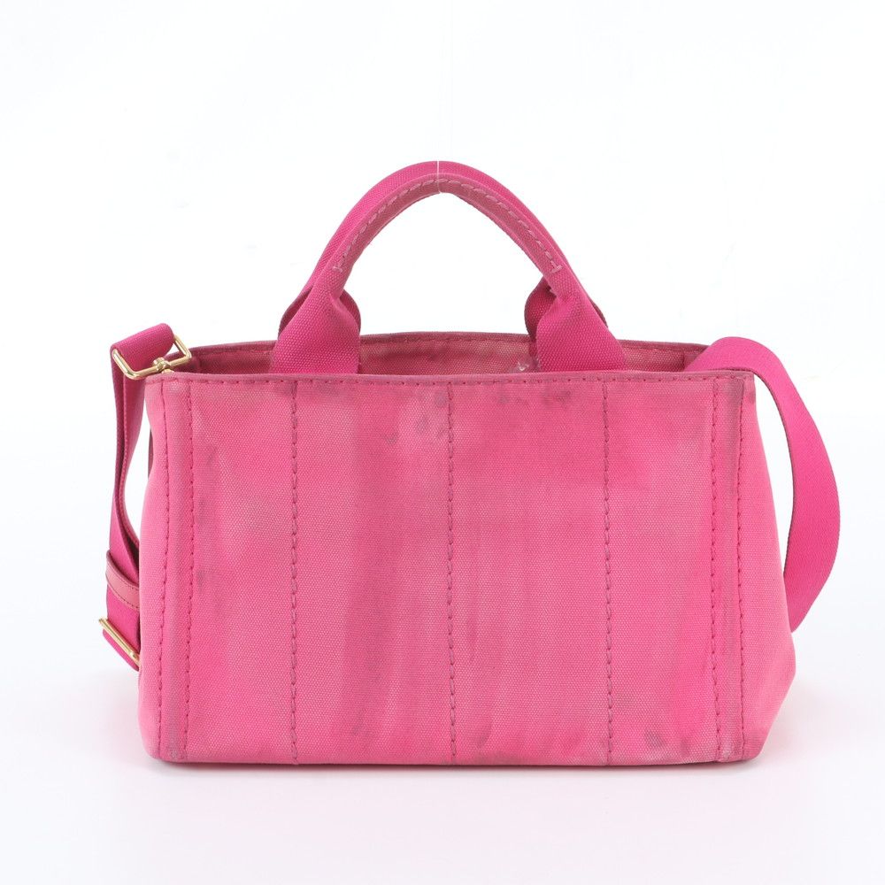 Prada Canapa Leather 2-Way Shoulder Bag Crossbody — view 4