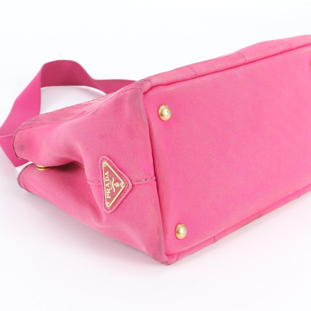 Prada Canapa Leather 2-Way Shoulder Bag Crossbody — view 6